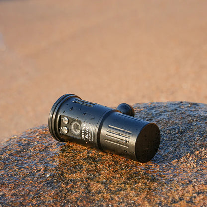 DIVEVOLK SL120 underwater video light 12000 lumens for Underwater Photography and Video