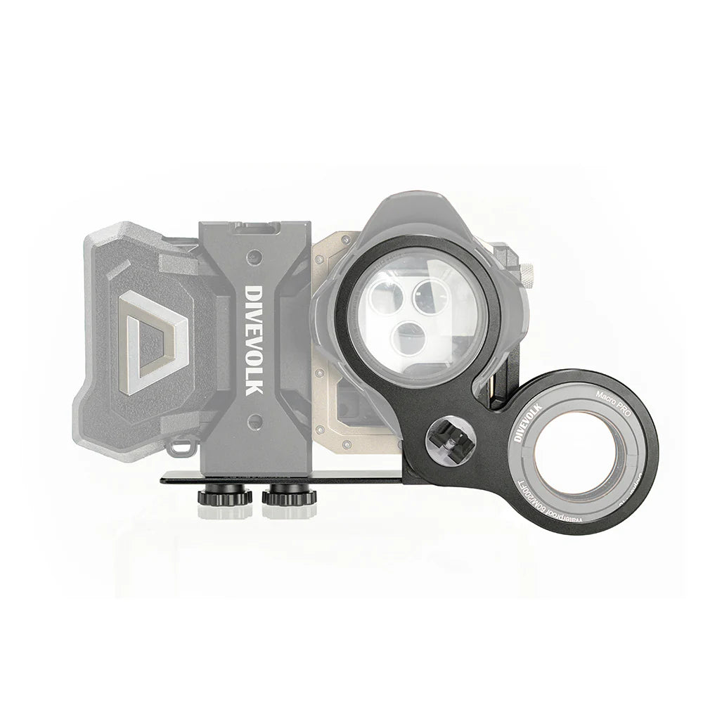 Divevolk Seatouch 4 Dual Lens Adapter for underwater photography