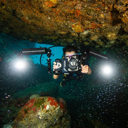 DIVEVOLK SeaTouch 4 Max Plus Underwater Housing Almighty Kit for iPhone and most Android smartphone, dive housing, waterproof phone case