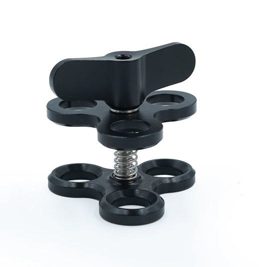 Triple Ball Joint Clamp | Universal underwater photography accessory to elevate creativity