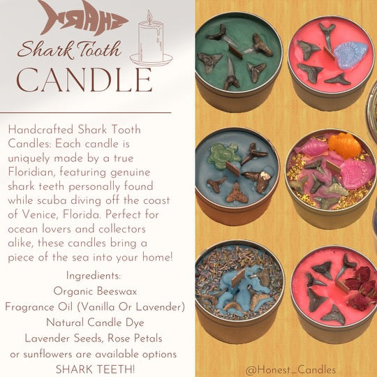 Shark Tooth Candle image 1