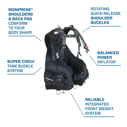 SCUBAPRO HYDROS X BCD image 3